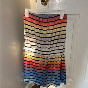 Striped Rainbow Skirt